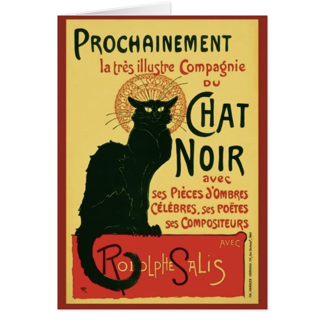 Tournée du Conversation Noir, Theophile Steinlen (Devant)