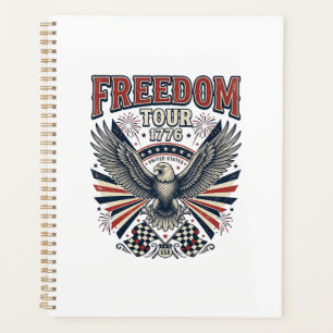 Tournée Liberté 1776 Vintage Eagle Patriotic Shirt