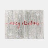 Tourneiges de Noël Russe en Bois Joyeux - Tapis de (Devant)