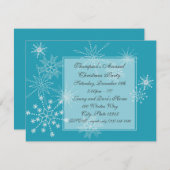 Tourneiges d'hiver/ Invitation de fête (Devant / Derrière)