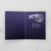 Tourner 40 Ans carte ciel (Intérieur)