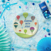 Tourner avec les assiettes de fête de Jésus-enfant (Fête)