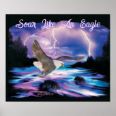 Tourner Comme Une Poster D'Aigle (Devant)