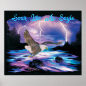 Tourner Comme Une Poster D'Aigle (Devant)
