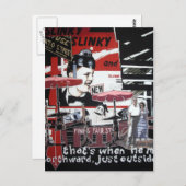 Tourner la carte postale gauche (Devant / Derrière)