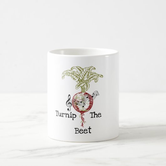 Tourner La Mug De Café De Beet (Centre)