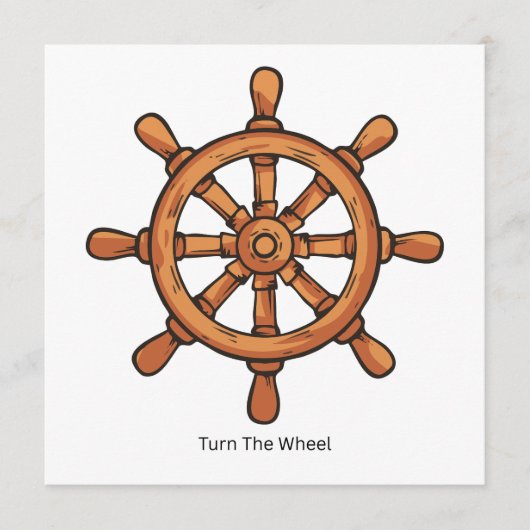Tourner la Roue – Carte téléchargeable (âges 2–4) (Devant)