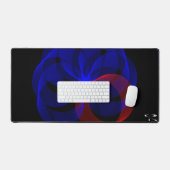 Tourner l'Accent bleu Géométrique Souris (Clavier et souris)