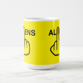 Tourner les Aliens de la Mug (Centre)