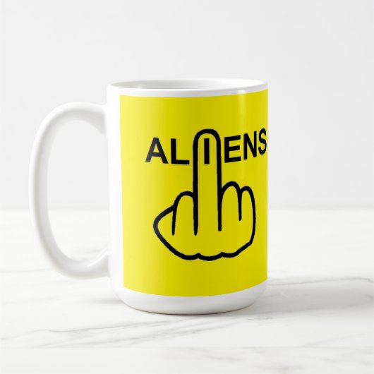 Tourner les Aliens de la Mug (Gauche)