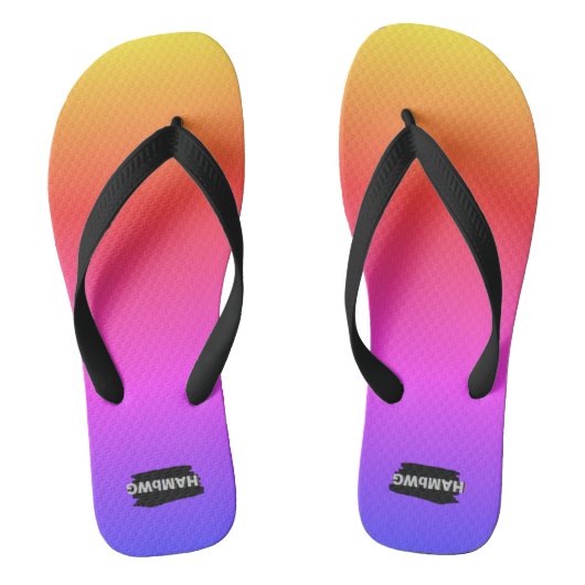 Tourner les tongs avec une conception de couleur a (Semelle)