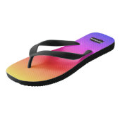 Tourner les tongs avec une conception de couleur a (Incliné)