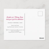 Tourner une invitation à 1er anniversaire fleurie (Dos)