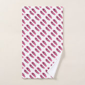 Tournes blanches roses Enfants (Serviette à main)