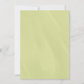 Tournesol 1er anniversaire invitations mignonne mo (Dos)