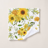 Tournesol 8 (Gant de toilette)