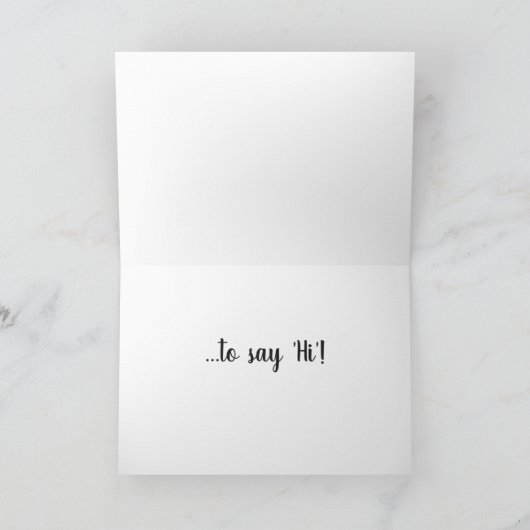 Tournesol à travers la clôture Carte conviviale (Intérieur)