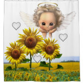 Tournesol Angel Douche rideau (Devant)