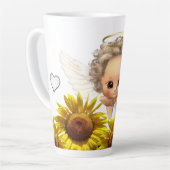 Tournesol Angel Latte Mug (Angle gauche)