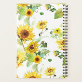 Tournesol aquarelle (Dos)