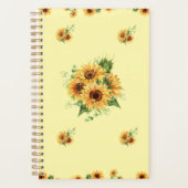 Tournesol aquarelle – Graphique floral (Devant)