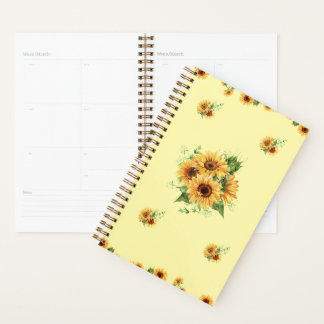 Tournesol aquarelle – Graphique floral