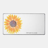 Tournesol aquarelle personnalisé (Recto)