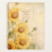 Tournesol aquarelle rustique (Devant)