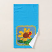 Tournesol "Art by Kids" (Serviette à main)