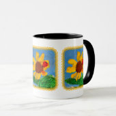 Tournesol "Art by Kids" Mug (Devant droit)