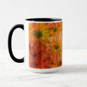 Tournesol Art Peinture Mugs (Gauche)