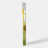 Tournesol avec abeille iPhone 14 coque (Verso / Gauche)