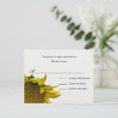 Tournesol avec cartes de réponse à points (Debout devant)