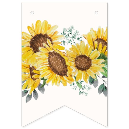 tournesol, BANNIÈRE DE BUNNING fleurie (Seizième drapeau)