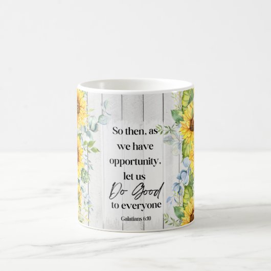 Tournesol Bible Verse Café Mug (Centre)