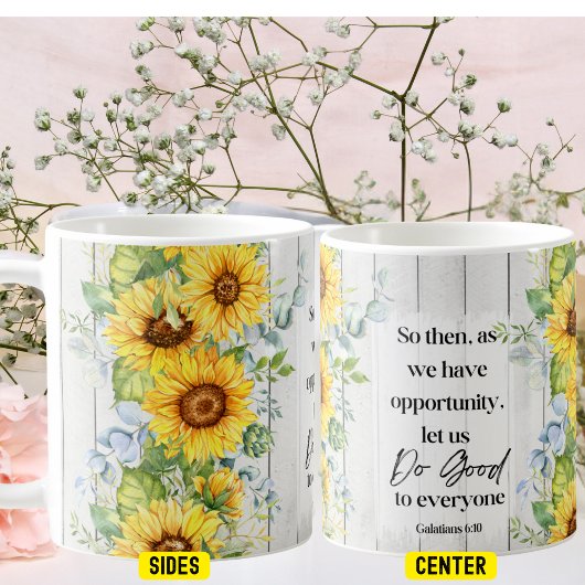 Tournesol Bible Verse Café Mug