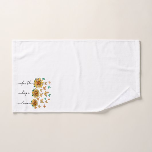 Tournesol Bliss Towel Trio (Serviette à main)