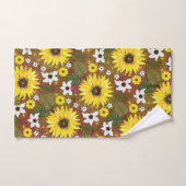 Tournesol Bohème Floral (Serviette à main)