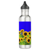 Tournesol Bouteille d'eau Ukraine Drapeau Couleurs (Droite)
