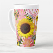 Tournesol Bumblebee Latte Mug (Angle gauche)