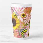 Tournesol Bumblebee Latte Mug (Devant)