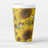 Tournesol Bumblebee Latte Mug (Devant)