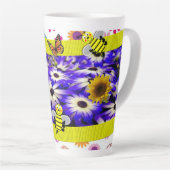 Tournesol Bumblebee Latte Mug (Angle droit)