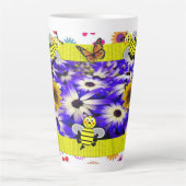 Tournesol Bumblebee Latte Mug (Devant)
