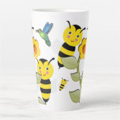 Tournesol Bumblebee Latte Mug (Devant)