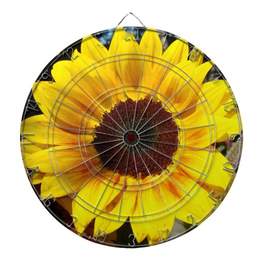 Tournesol - Cible de flechettes (Devant)