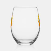 Tournesol Conception Verre Vin Stemless (Droite)