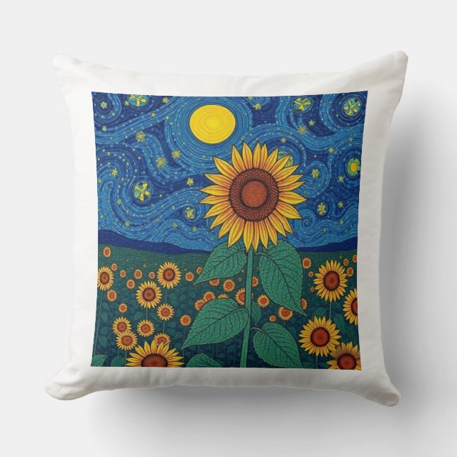Tournesol coussin (Recto)