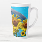 Tournesol Dauphin Latte Mug (Droite)