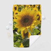 Tournesol de la serviette de golf (En situation)